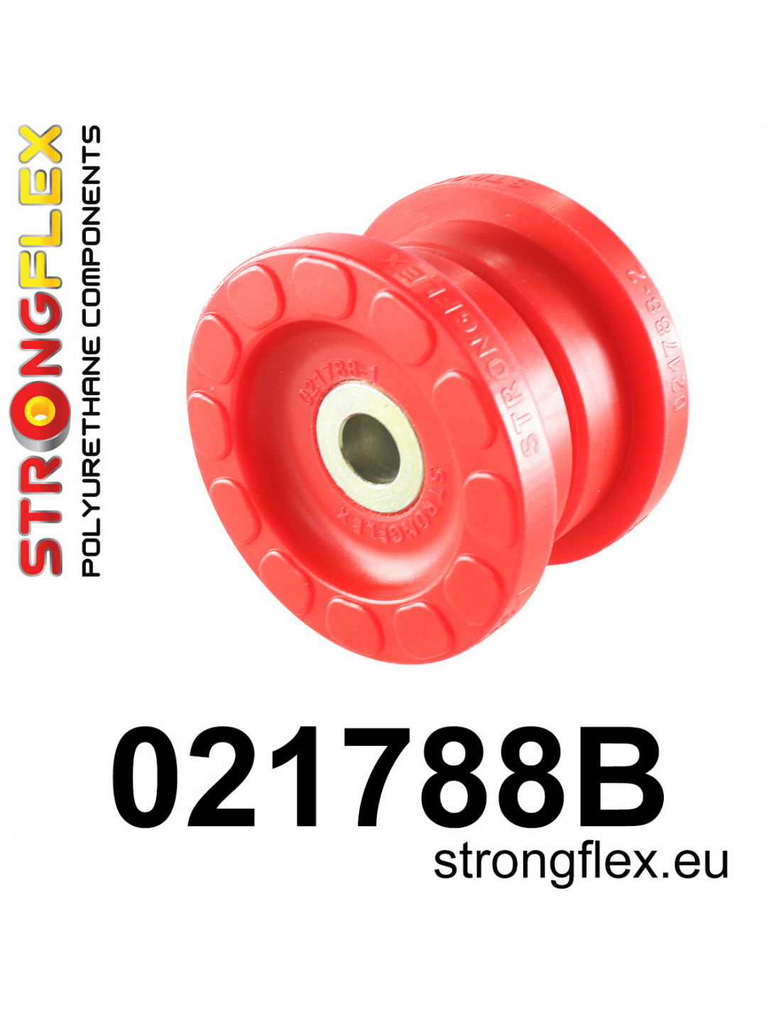 Strongflex Audi / Volkswagen Achterdifferentieel - rubber achter – 021788B 1 Strongflex Audi / Volkswagen Achterdifferentieel - rubber achter – 021788B