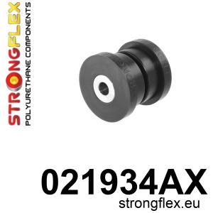 Strongflex Audi 80 / 90 / S2 Achterdifferentieel – rubber achter SPORT ZWART – 021934AX