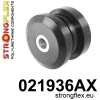 Strongflex Audi 80 / 90 / S2 Achterstesubframe- rubbers SPORT ZWART – 021936AX
