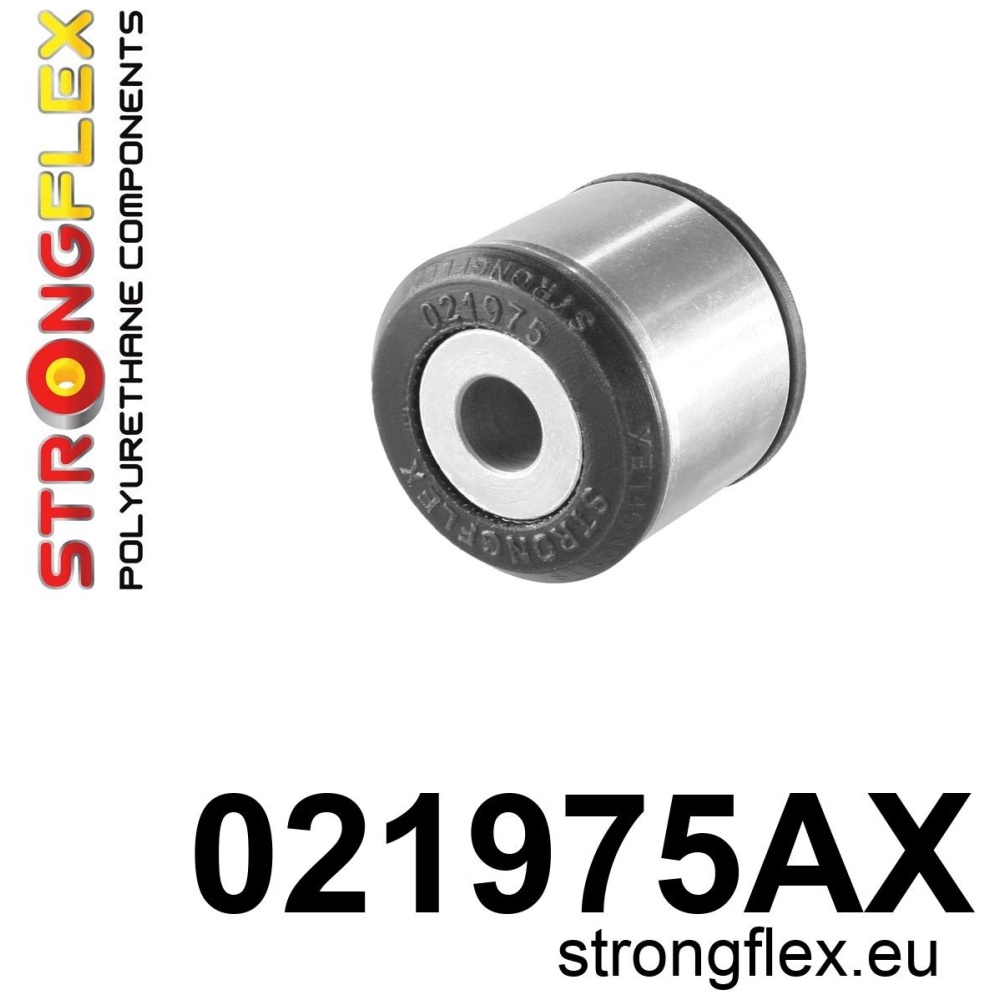 Strongflex Audi / Porsche Voorste draagarmrubber – achterste ophanging SPORT ZWART – 021975AX