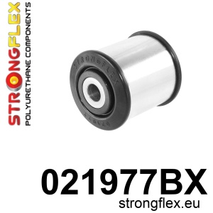 Strongflex Audi / Porsche Achterste onderste draagarm – voorste rubber ZWART – 021977BX