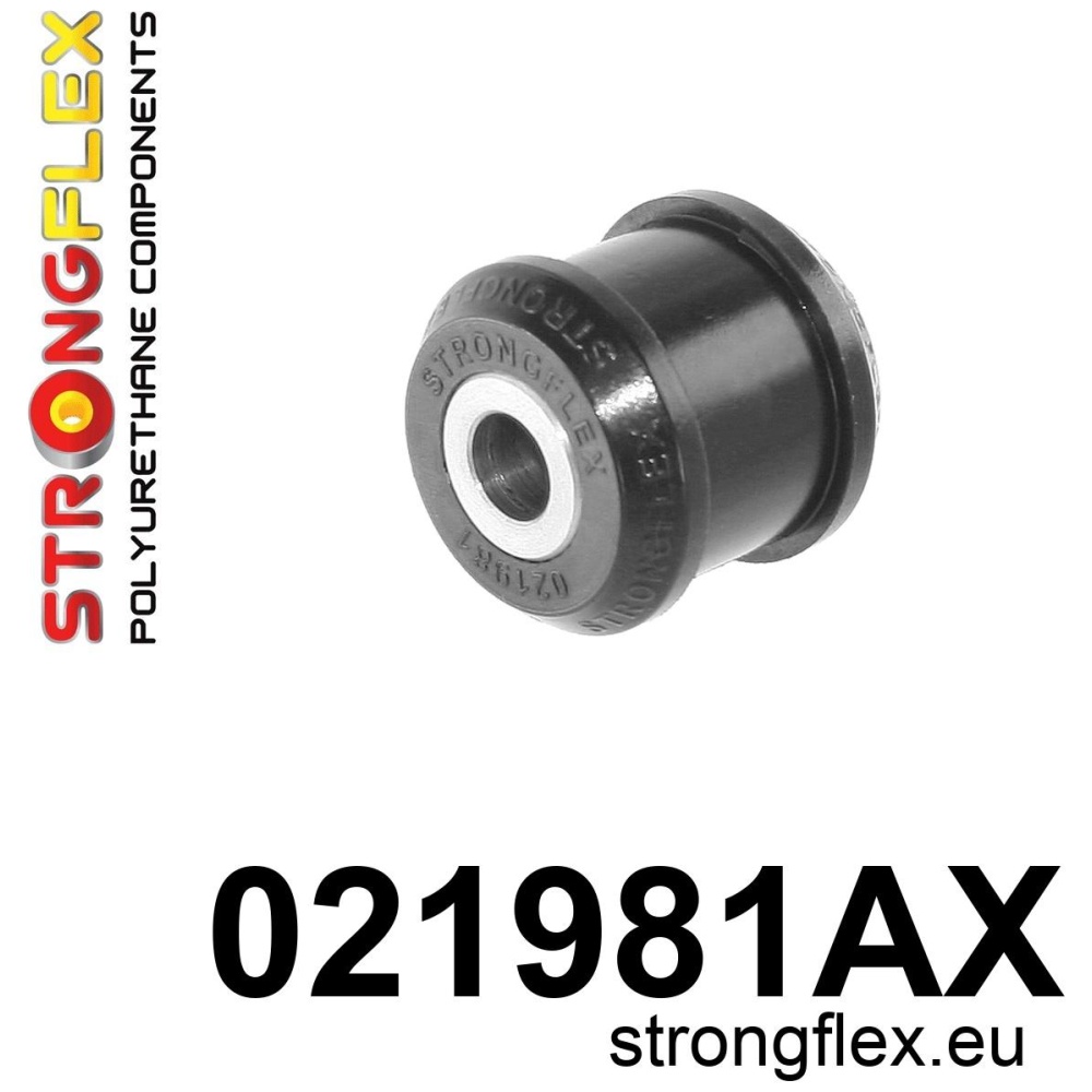 Strongflex Audi / Porsche Achterste stabilisator-verbindingsrubber SPORT ZWART – 021981AX