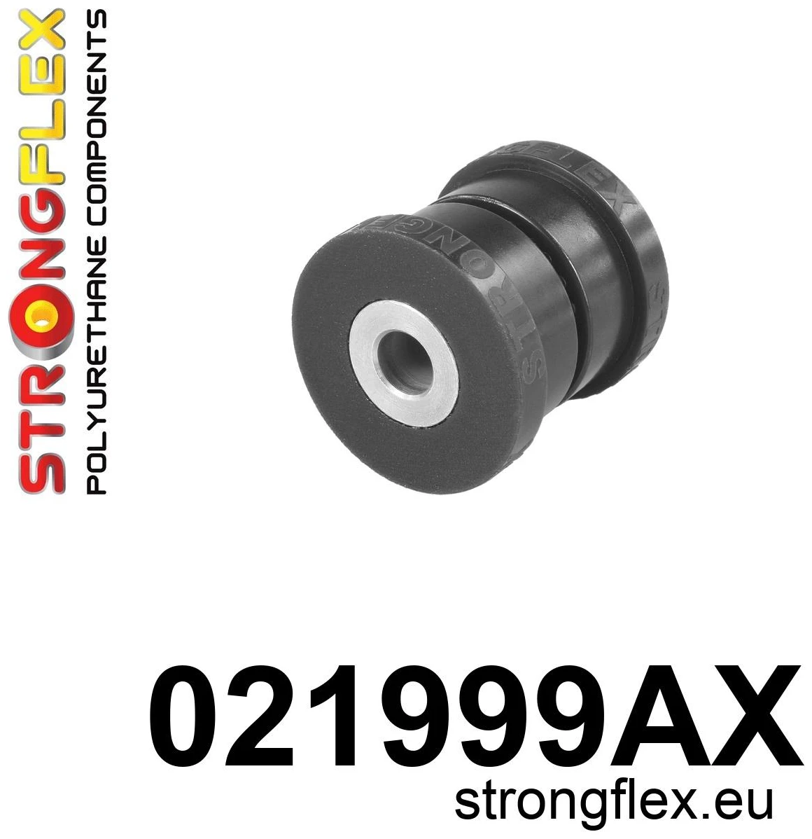 Strongflex Audi / Volkswagen Rear upper control arm – shock absorber mount bush SPORT BLACK – 021999AX 1 Strongflex Audi / Volkswagen Rear upper control arm – shock absorber mount bush SPORT BLACK – 021999AX