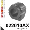Strongflex Audi / Volkswagen Voorste stabilisatorrubber SPORT ZWART – 022010AX