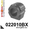 Strongflex Audi / Volkswagen Voorste stabilisatorrubber ZWART – 022010BX