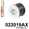 Strongflex Audi / Porsche / Volkswagen Voorste subframe rubber SPORT ZWART – 022019AX