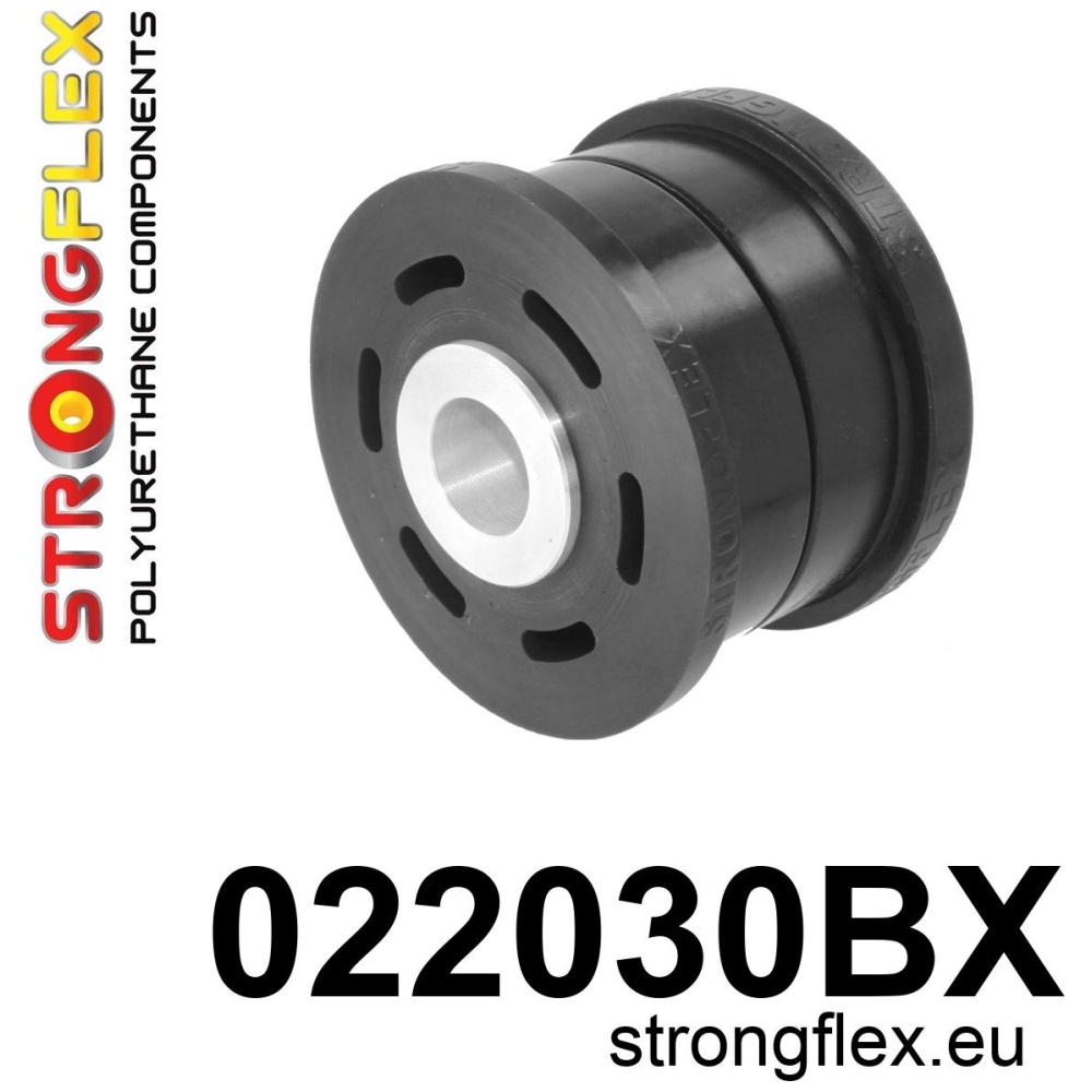 Strongflex Audi / Porsche / Volkswagen Achteras-subframe rubber ZWART – 022030BX