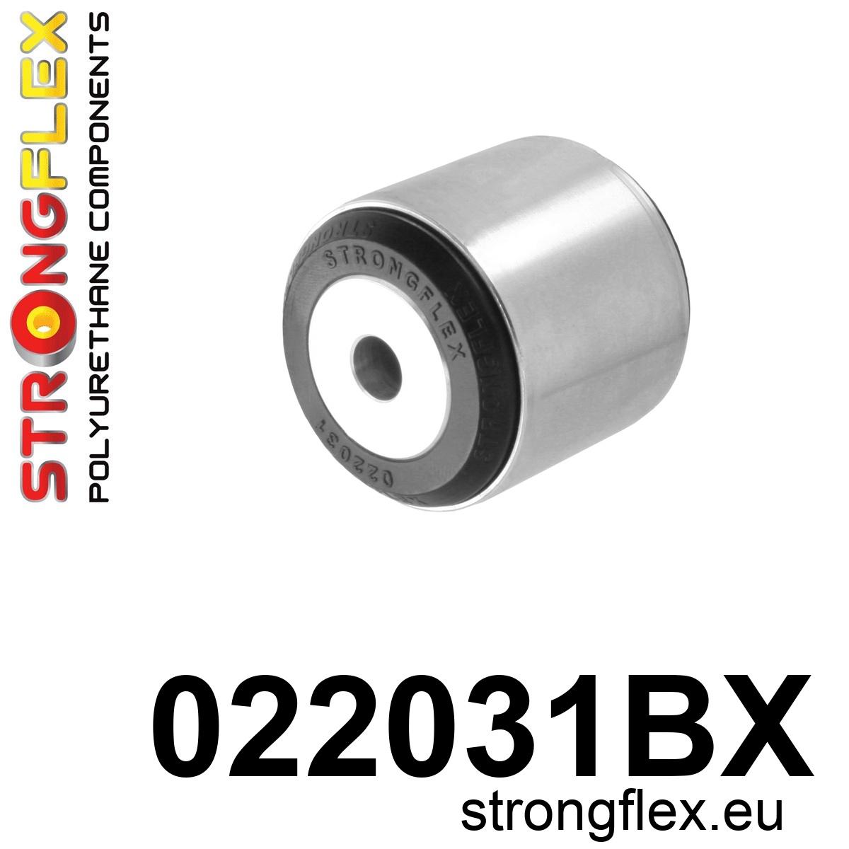 Strongflex Audi / Porsche / Volkswagen Differentieel rubber ZWART – 022031BX 1 Strongflex Audi / Porsche / Volkswagen Differentieel rubber ZWART – 022031BX