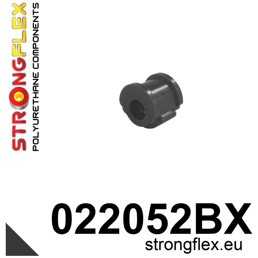 Strongflex Audi 100 / 90 / S4 Achterste stabilisatorrubber ZWART – 022052BX