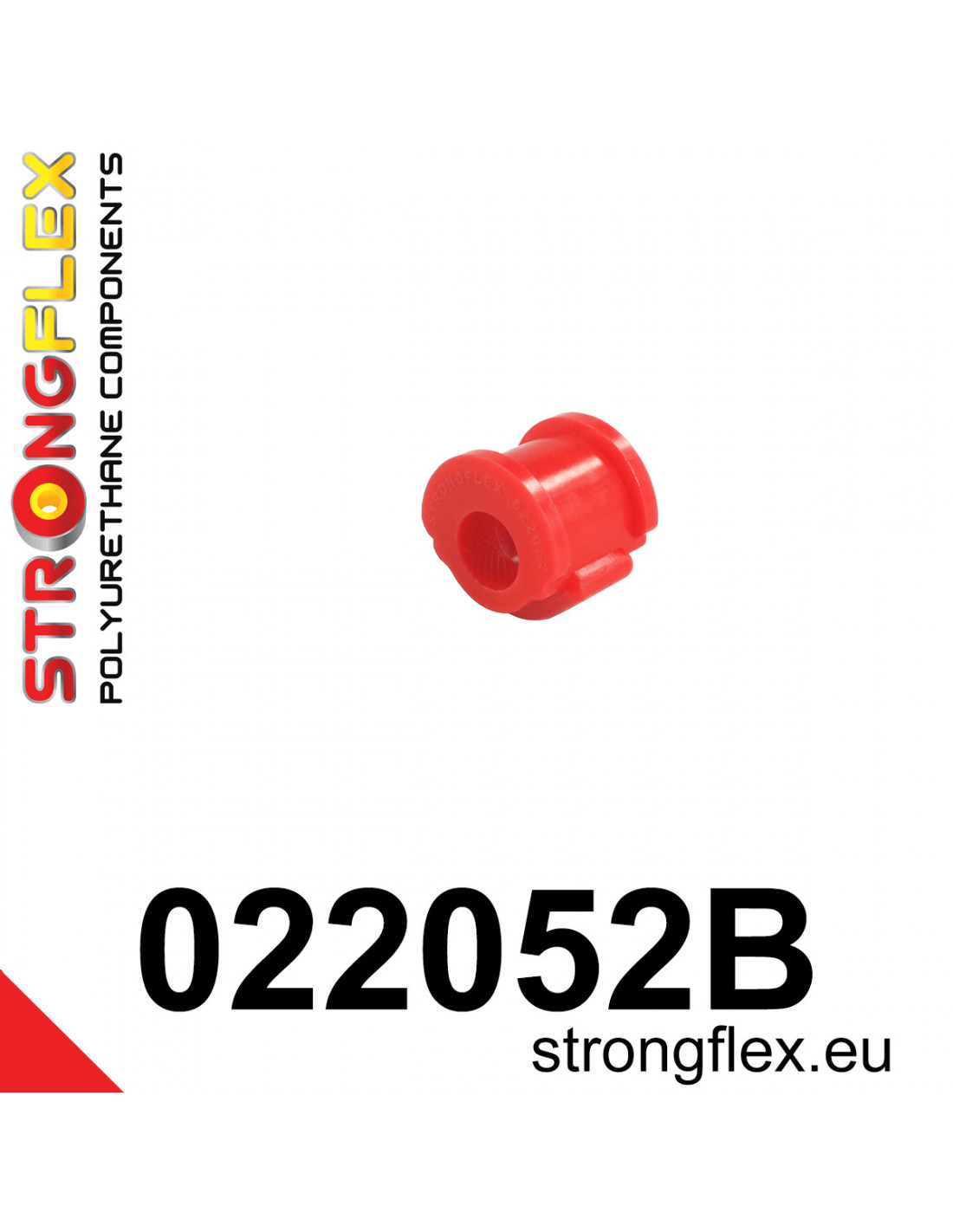Strongflex Audi 100 / 90 / S4 Achterste stabilisatorrubber – 022052B 1 Strongflex Audi 100 / 90 / S4 Achterste stabilisatorrubber – 022052B