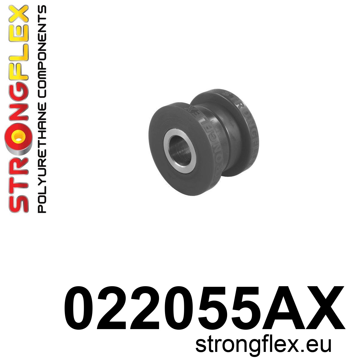 Strongflex Audi 100 / 90 / S4 Achteras-subframe rubberset SPORT ZWART – 026270AX 1 Strongflex Audi 100 / 90 / S4 Achteras-subframe rubber SPORT ZWART – 022055AX