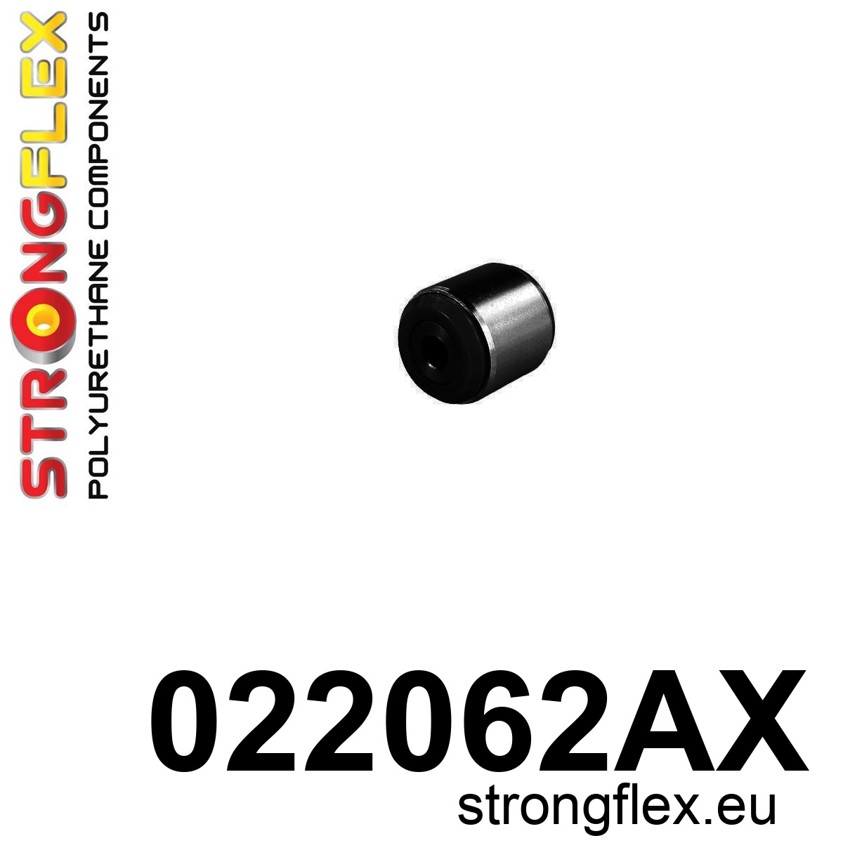 Strongflex Audi RS4 / S4 / A4 Achteras rubberset SPORT ZWART – 026277AX 1 Strongflex Audi RS4 / S4 / A4 Achterste draagarmrubber – binnenzijde SPORT ZWART – 022062AX