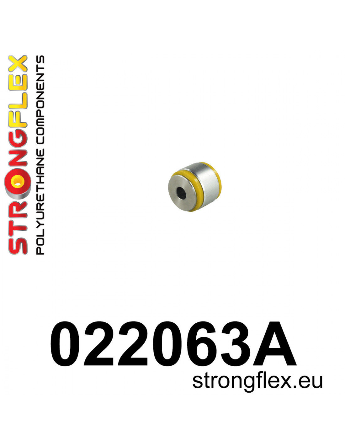 Strongflex Audi RS4 / S4 / A4 Rubber achterste koppelstang SPORT – 022063A 1 Strongflex Audi RS4 / S4 / A4 Rubber achterste koppelstang SPORT – 022063A