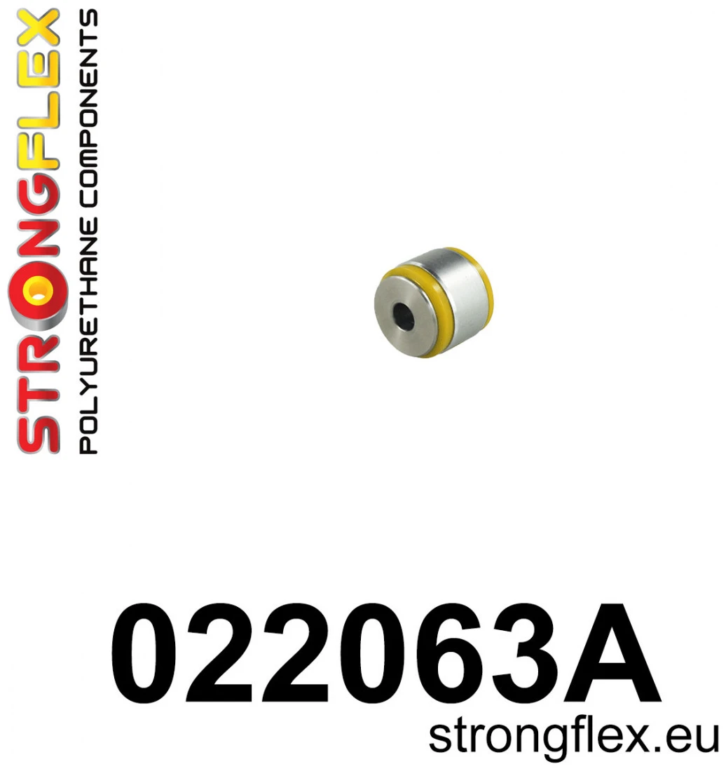 Strongflex Audi RS4 / S4 / A4 Rubber achterste koppelstang SPORT – 022063A 1 Strongflex Audi RS4 / S4 / A4 Rubber achterste koppelstang SPORT – 022063A