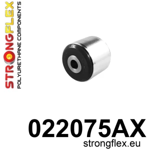 Strongflex Audi 100 / 90 / A6 Achterste montagerubber SPORT ZWART – 022075AX