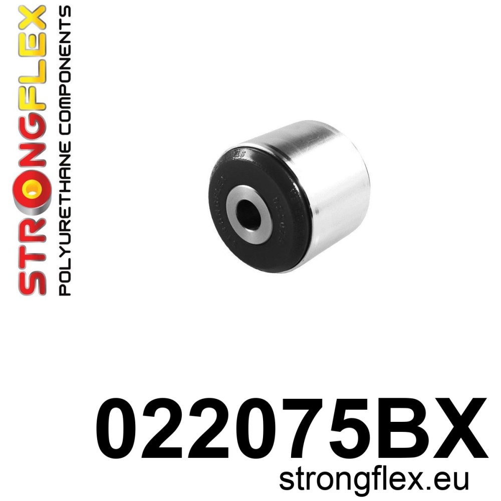 Strongflex Audi 100 / 90 / 200 Achterste montagerubber ZWART – 022075BX