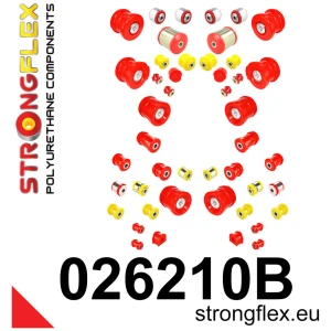 Strongflex Audi A6 Polyurethaan rubberset voor- en achteras – 026210B