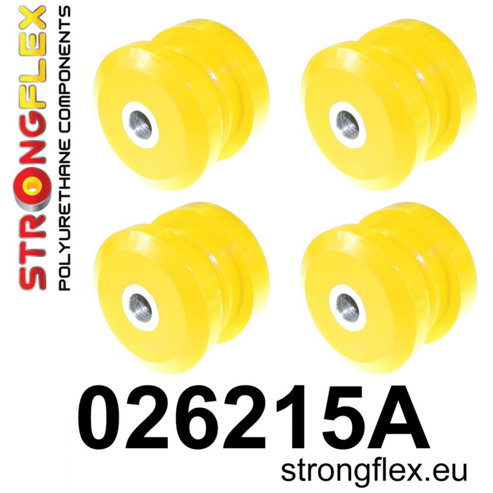 Strongflex Audi 80 / 90 / S2 Berceau arrière – kit de silentblocs SPORT – 026215A