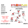 Strongflex Audi A6 / A7 Complete ophangrubberset SPORT ZWART – 026266AX