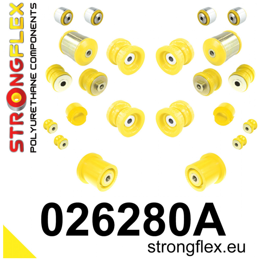 Strongflex Audi / Volkswagen Complete suspension bush kit SPORT – 026280A