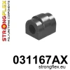 Strongflex BMW E36/E46/E28 Voorste/achterste stabilisatorrubber SPORT ZWART – 031167AX