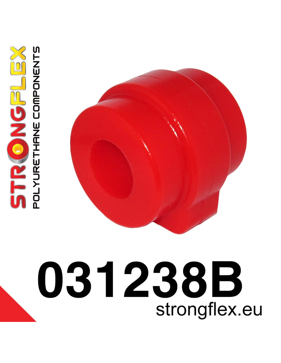 Strongflex BMW E39/E38 Voorste stabilisatorrubber – 031238B 1 Strongflex BMW E39/E38 Voorste stabilisatorrubber – 031238B
