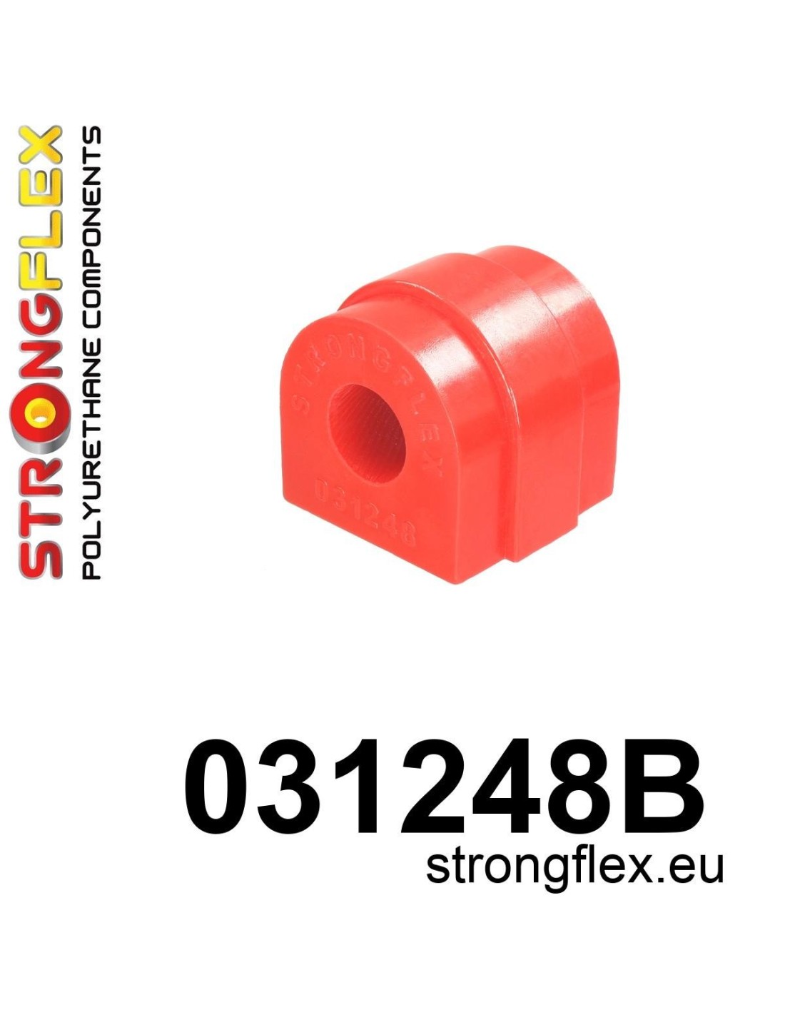 Strongflex BMW E81/E82/E87 Voorste stabilisatorrubber 21-30mm – 031248B 1 Strongflex BMW E81/E82/E87 Voorste stabilisatorrubber 21-30mm – 031248B