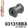 Strongflex BMW E30/Z1 Voorste stabilisatorrubber 18-24mm ZWART – 031318BX