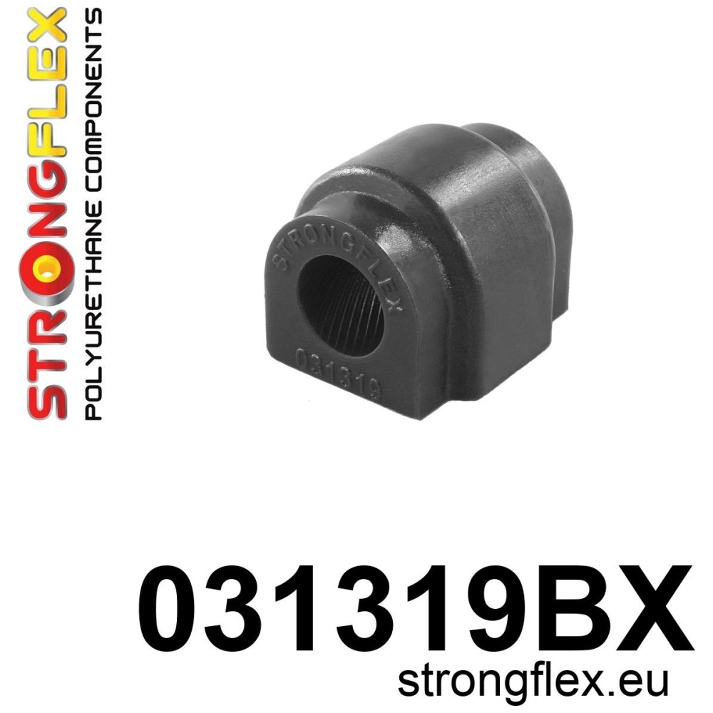 Strongflex BMW E21 Voorste stabilisatorrubber 18-23mm ZWART – 031319BX