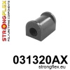 Strongflex BMW E114/E115/E21 Voorste/achterste stabilisatorrubber SPORT ZWART – 031320AX