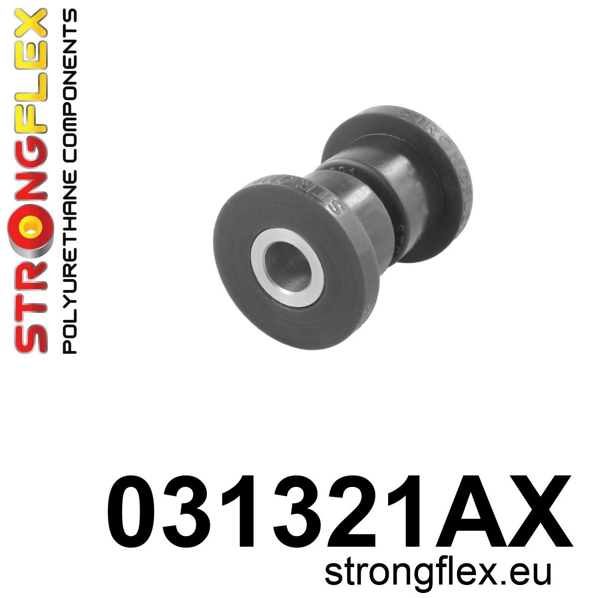 Strongflex BMW E24/E21/E12 Voorste draagarmrubber - binnenzijde SPORT ZWART – 031321AX 1 Strongflex BMW E24/E21/E12 Voorste draagarmrubber – binnenzijde SPORT ZWART – 031321AX