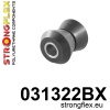 Strongflex BMW E21 Voorste draagarmrubber – buitenzijde ZWART – 031322BX