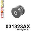Strongflex BMW E21 Achteras differentieelophanging rubber SPORT ZWART – 031323AX