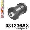 Strongflex BMW E30 Achterste steunrubber SPORT ZWART – 031336AX