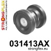 Strongflex BMW E46 Subframe Rubber Voorzijde SPORT (achteras) ZWART – 031413AX