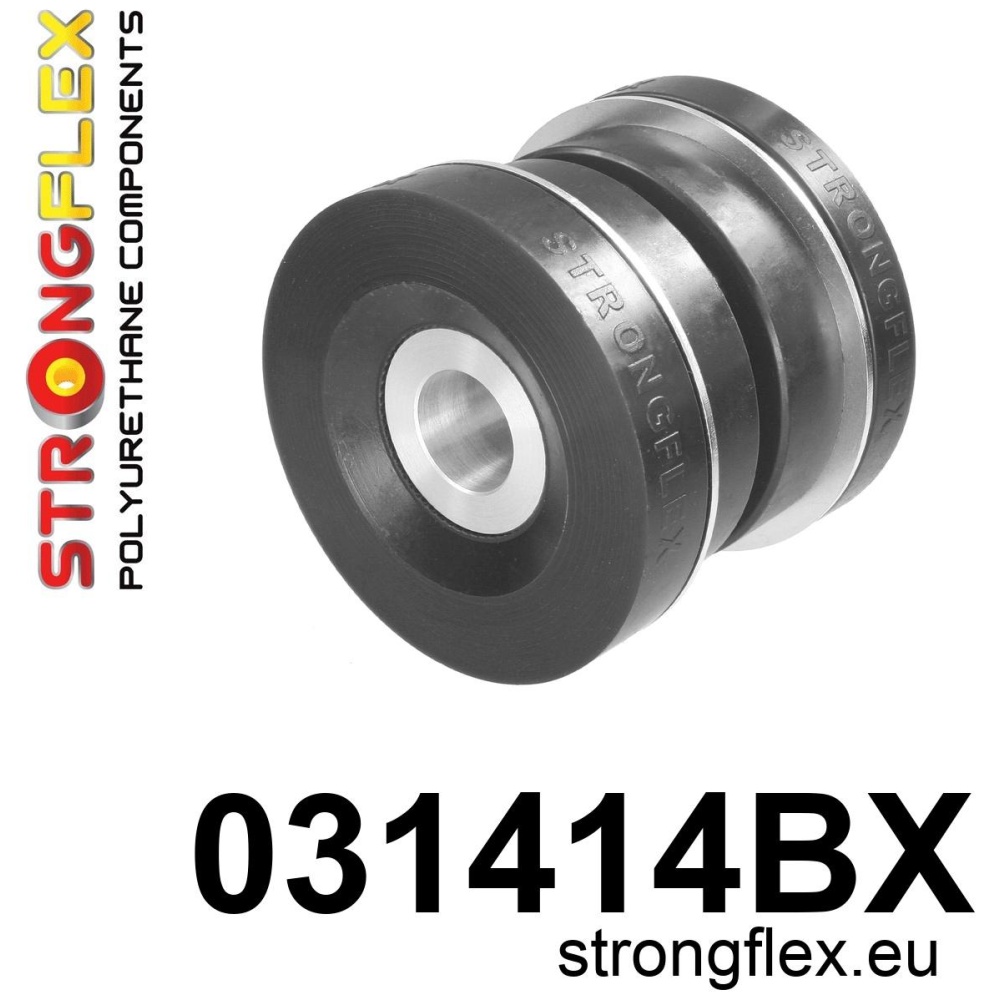 Strongflex BMW E46 Subframe Rubber Achterzijde (achteras) ZWART – 031414BX