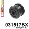 Strongflex BMW E46 Draagarmrubber Centric 66mm (vooras) ZWART – 031517BX