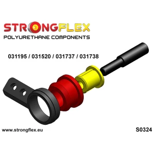 Strongflex BMW E46/E34 Vooras draagarm rubber achter xi/xd/ix (4×4) ZWART – 031520BX