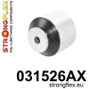 Strongflex BMW E81/E82/E87 Vooras onderste trek-/duwstangrubber SPORT ZWART – 031526AX