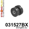Strongflex BMW E81/E82/E87 Achterste schokdemper-bovenlager rubber ZWART – 031527BX