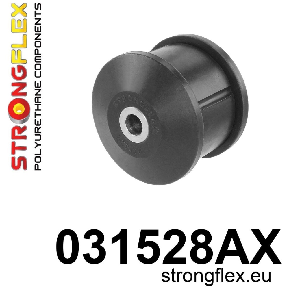 Strongflex BMW E90/E91/E92 Vooras voorste draagarmrubber 4×4 SPORT ZWART – 031528AX