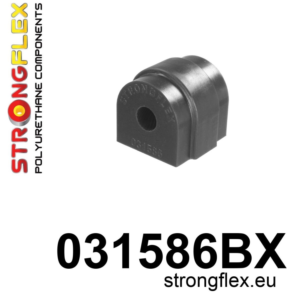 Strongflex BMW E46 M3 Stabilisatorstang Rubber Achteras (achteras) ZWART – 031586BX