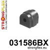 Strongflex BMW E46 M3 Stabilisatorstang Rubber Achteras (achteras) ZWART – 031586BX