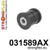 Strongflex BMW E81/E82/E87 Achteras onderste draagarm binnenste rubber SPORT ZWART – 031589AX