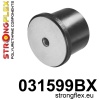 Strongflex BMW E81/E82/E87 Achteras differentieelophanging rubber achter ZWART – 031599BX