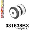 Strongflex BMW E39/E38/E83 Vooras drukstangrubber 66mm ZWART – 031638BX