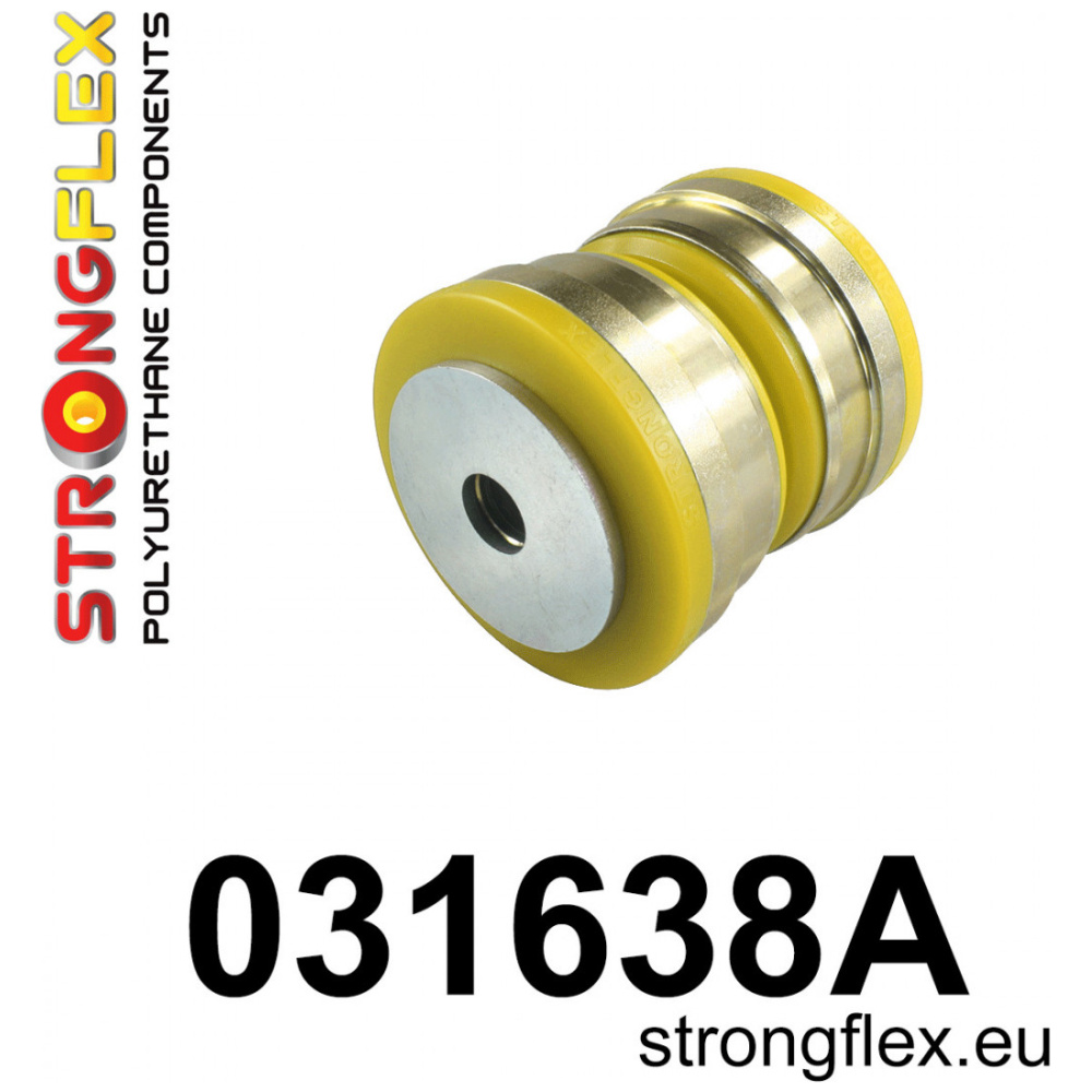 Strongflex BMW E39/E38/E83 Silentbloc de tirant d’essieu avant 66mm SPORT – 031638A