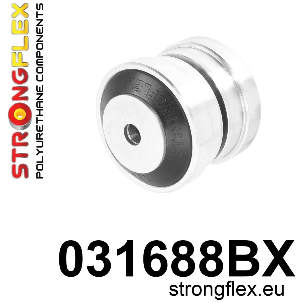 Strongflex BMW E60/E61/E63 Vooras trek-/drukstangrubber ZWART – 031688BX