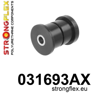 Strongflex BMW E28/E34/E24 Draagarmrubber achteras SPORT ZWART – 031693AX