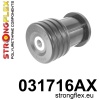 Strongflex BMW E39 Voorste en achterste achteras-subframe rubber (ton-lager) SPORT ZWART – 031716AX